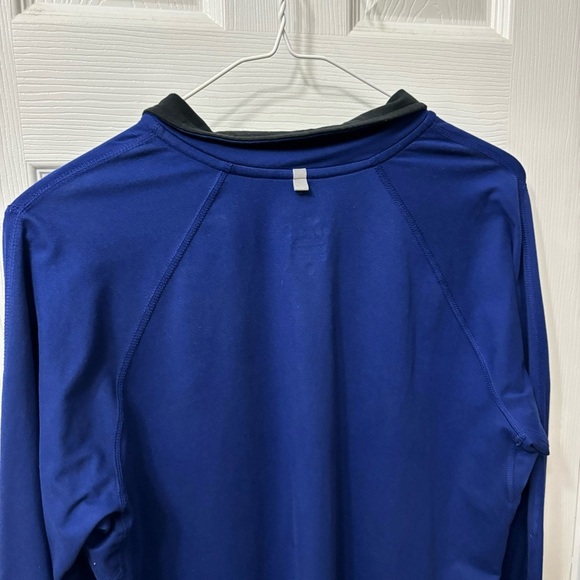 Nike Running DriFit Half Zip Royal Blue Pullover Top Womens Size Large - Picture 7 of 9